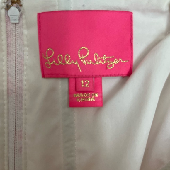 Lilly Pulitzer Sienna Dress Resort White Caliente - Picture 3 of 11